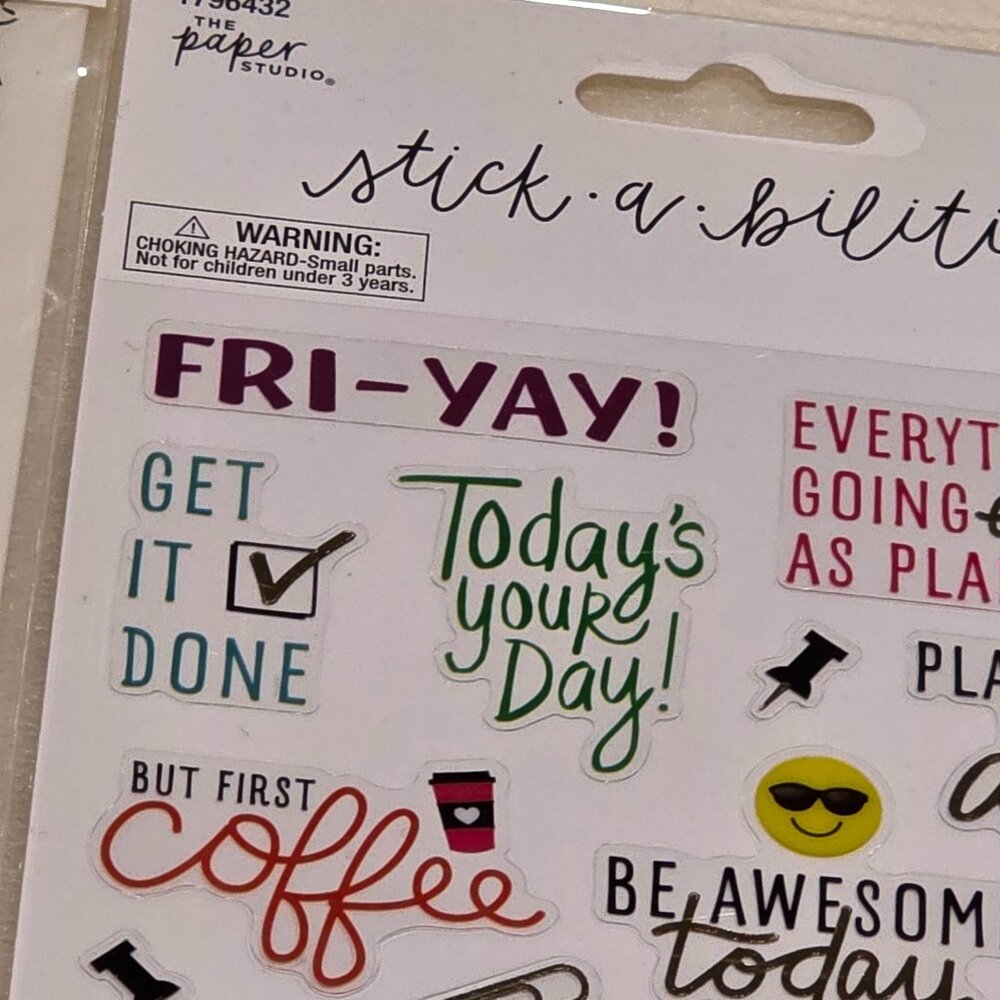 Scrapbooking Stickers Rub Ons Work Office Professional Themed Lot Girl Boss - Picture 5 of 6